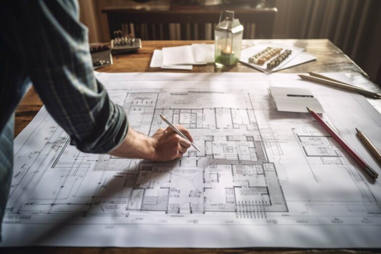 Comment dessiner un plan de maison à la main